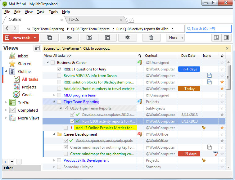 MyLifeOrganized