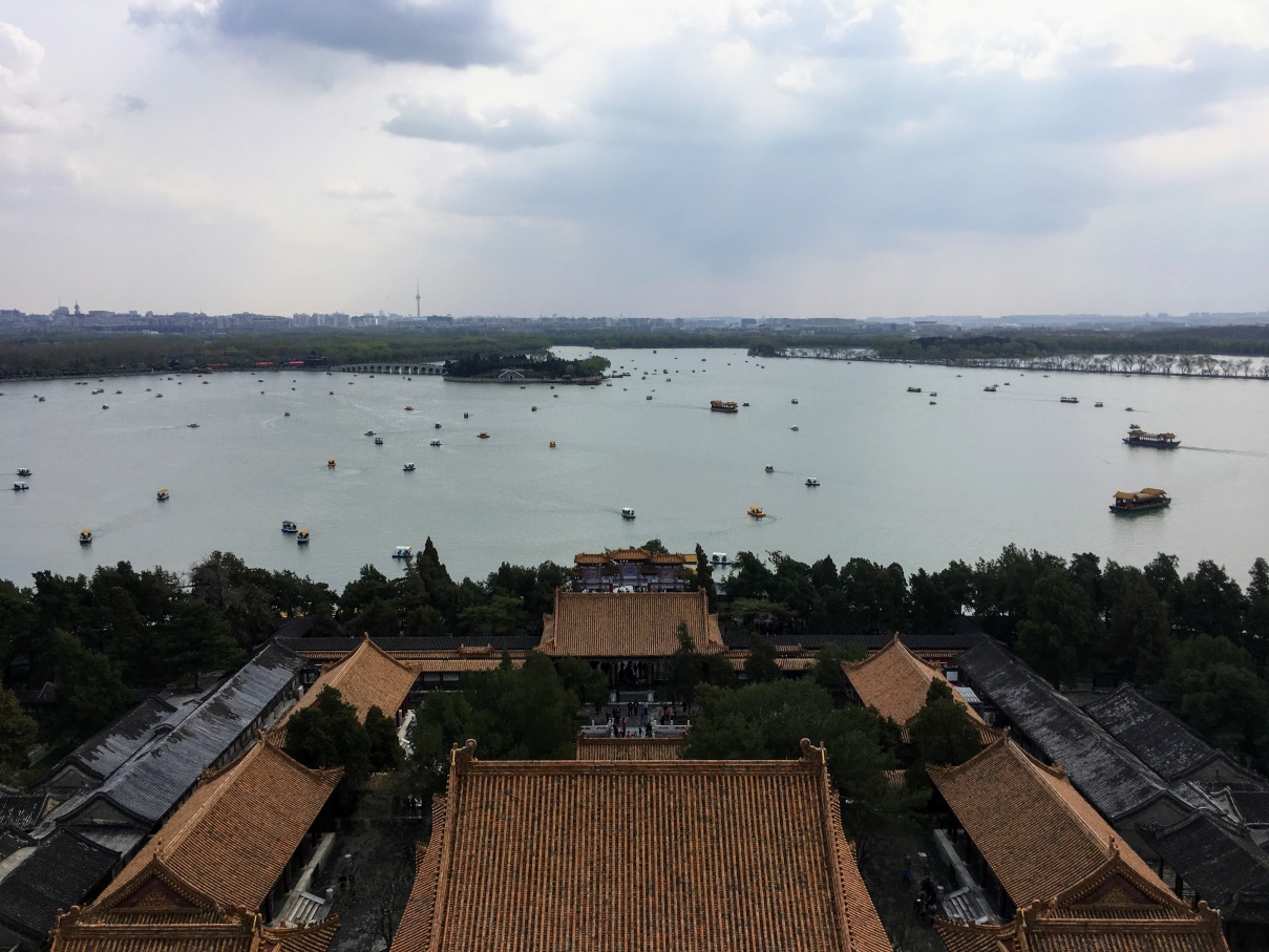 俯瞰昆明湖