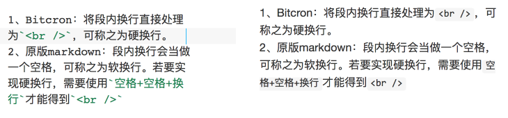 图2：原版硬换行，空格+空格+换行，实现硬换行