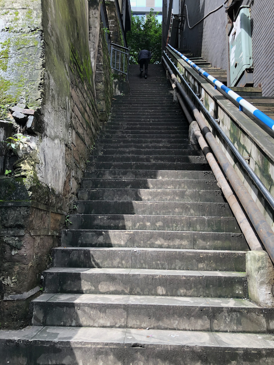 重庆山城日常爬楼