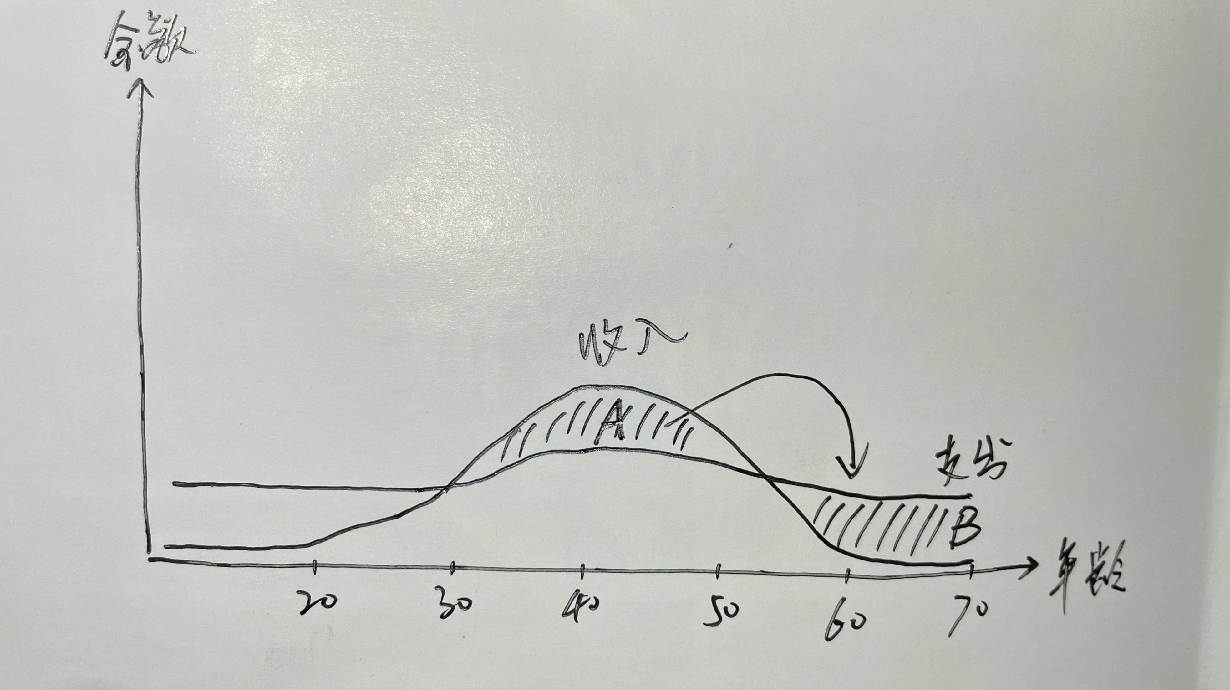 人生收支曲线