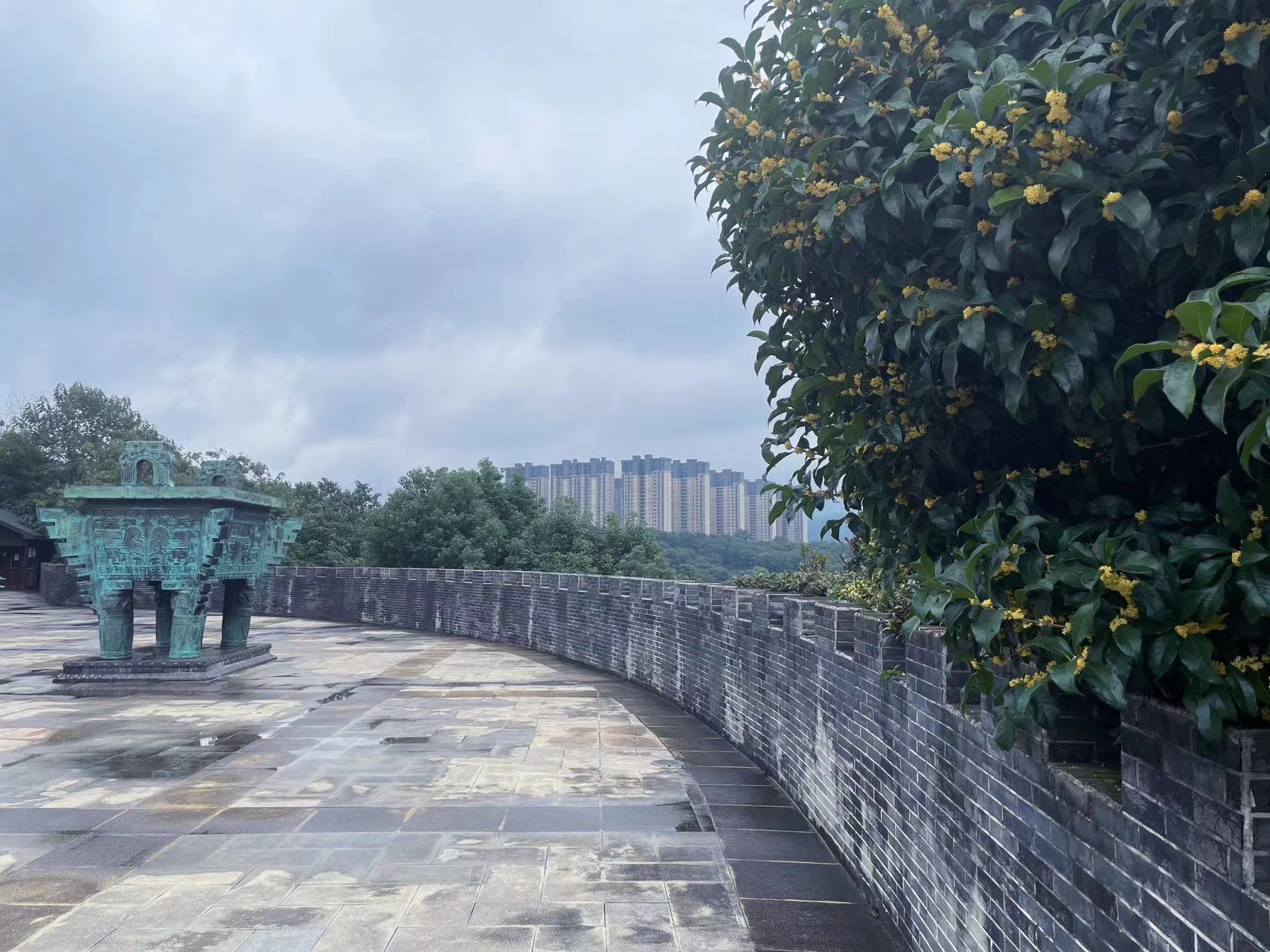 德化楼前小广场